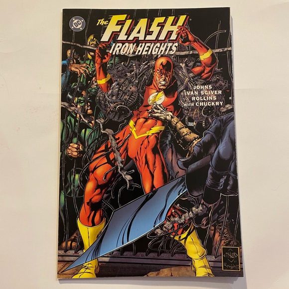 DC Comics Toys Dc Comics The Flash Iron Heights Poshmark
